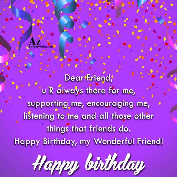 Birthday Wishes For Friend - Page 4