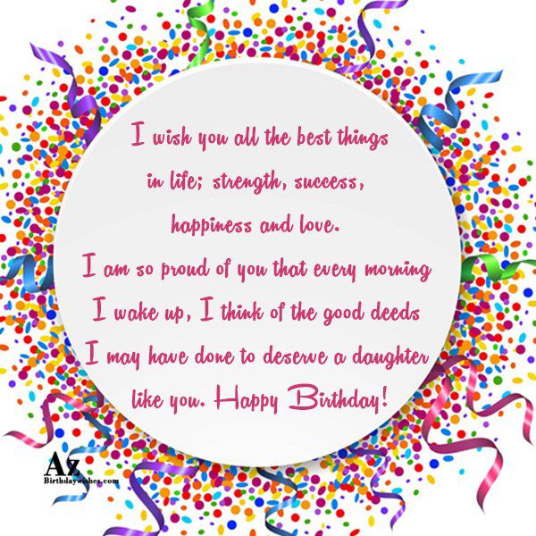 Birthday Wishes For Daughter - Page 6
