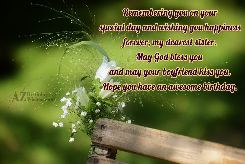 Remembering you on your special day and… - AZBirthdayWishes.com