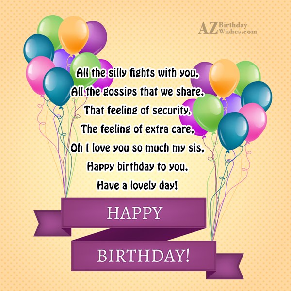 Happy birthday wish you all the best - AZBirthdayWishes.com