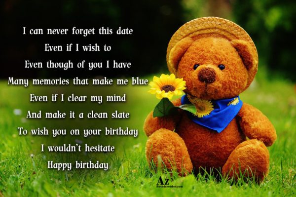 Ex Girlfriend Birthday Qutes - 50 Emotional Birthday Wishes For Girlfriend In Hindi / Birthday wishes for girlfriend to express your feelings in romantic way.