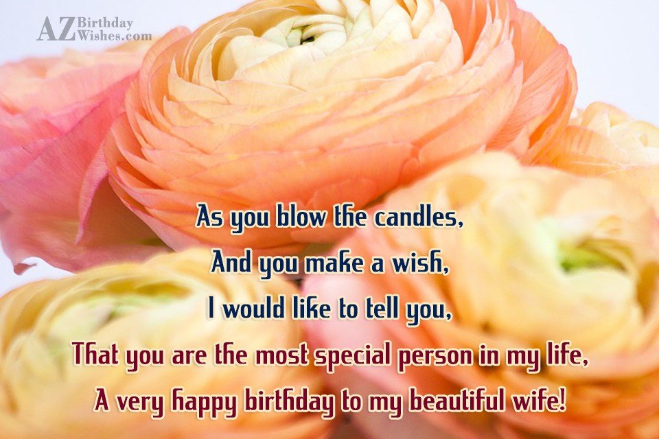 Birthday Wishes For Wife Birthday Images Pictures