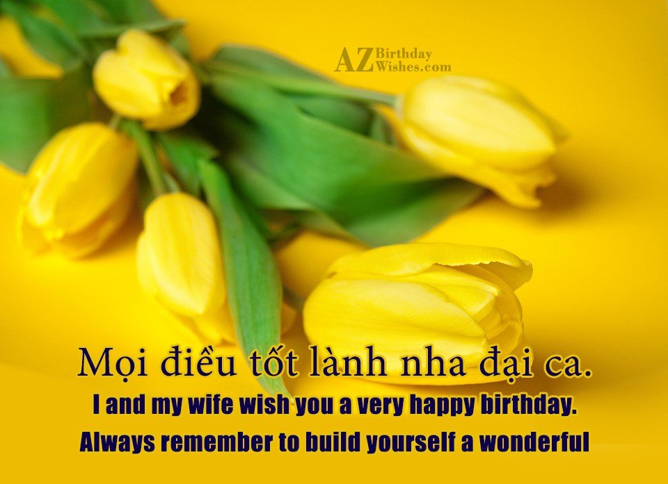 Birthday Wishes In Vietnamese Birthday Images, Pictures