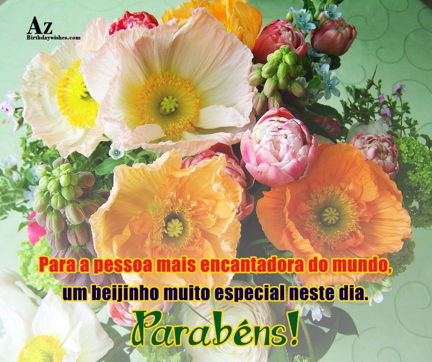 Birthday Wishes In Portuguese Birthday Images, Pictures
