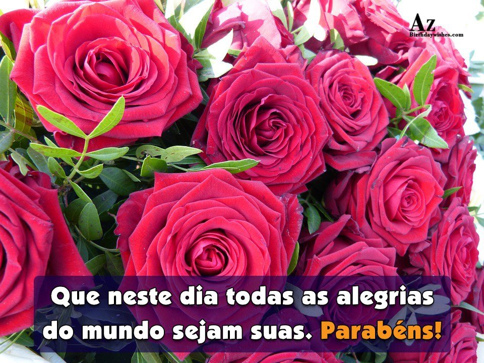 Birthday Wishes In Portuguese Birthday Images, Pictures