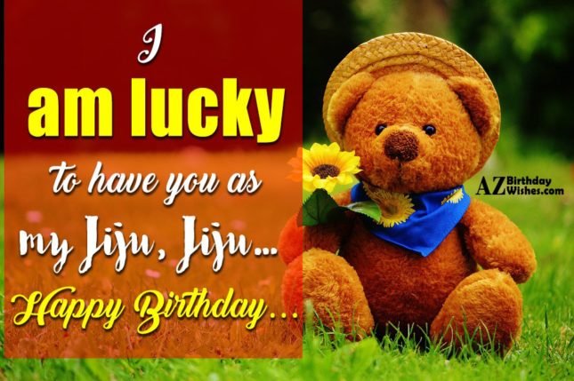 Birthday Wishes For Jiju Jija Ji