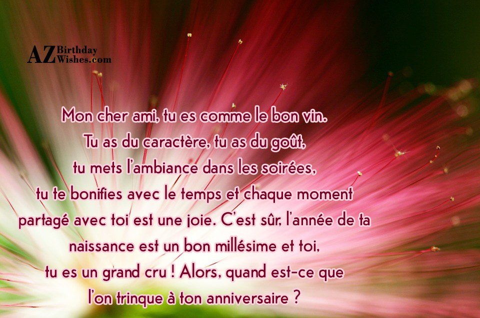 Proverbe Tu Es Comme Le Bon Vin