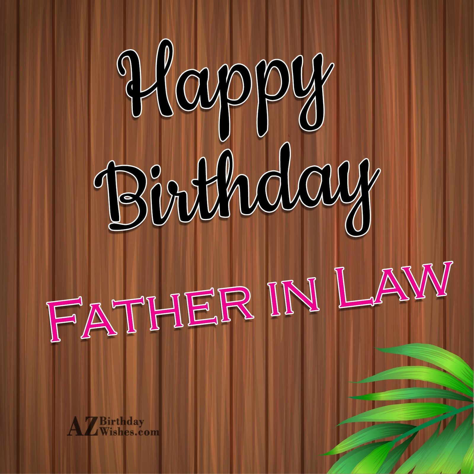 Birthday Wishes For FatherInLaw