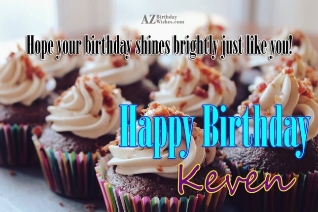 Happy Birthday Kevin
