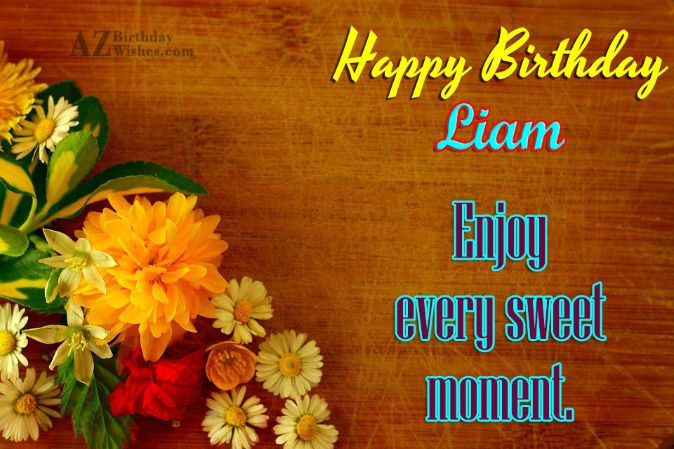 Happy Birthday Liam