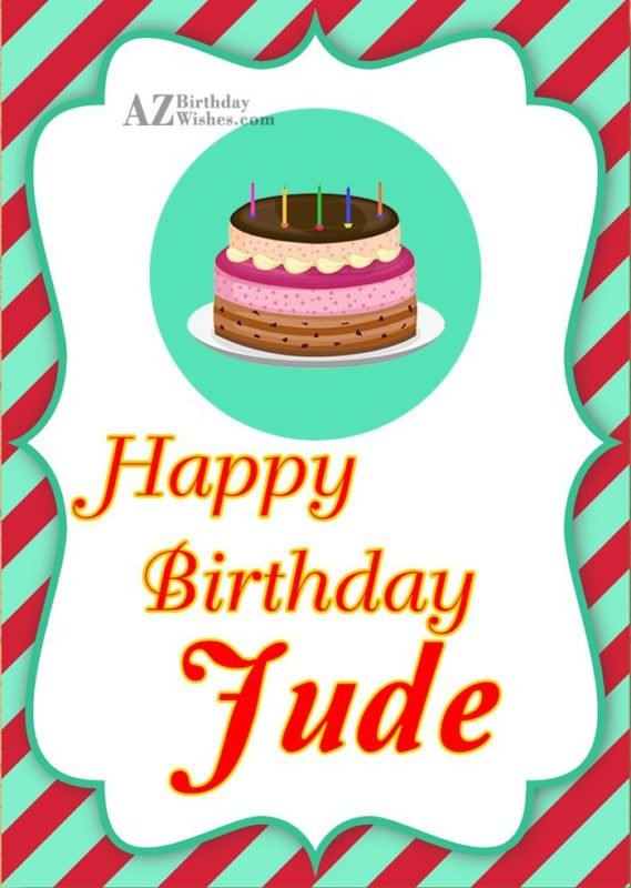 Happy Birthday Jude