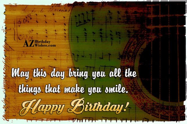 Birthday wishes With Guitar - Birthday Images, Pictures ...