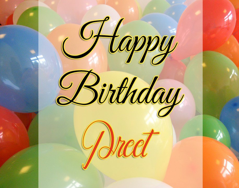 Happy Birthday Preet - Azbirthdaywishes.Com