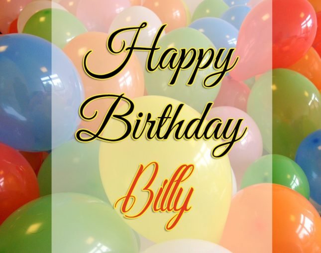 Happy Birthday Billy - Azbirthdaywishes.Com