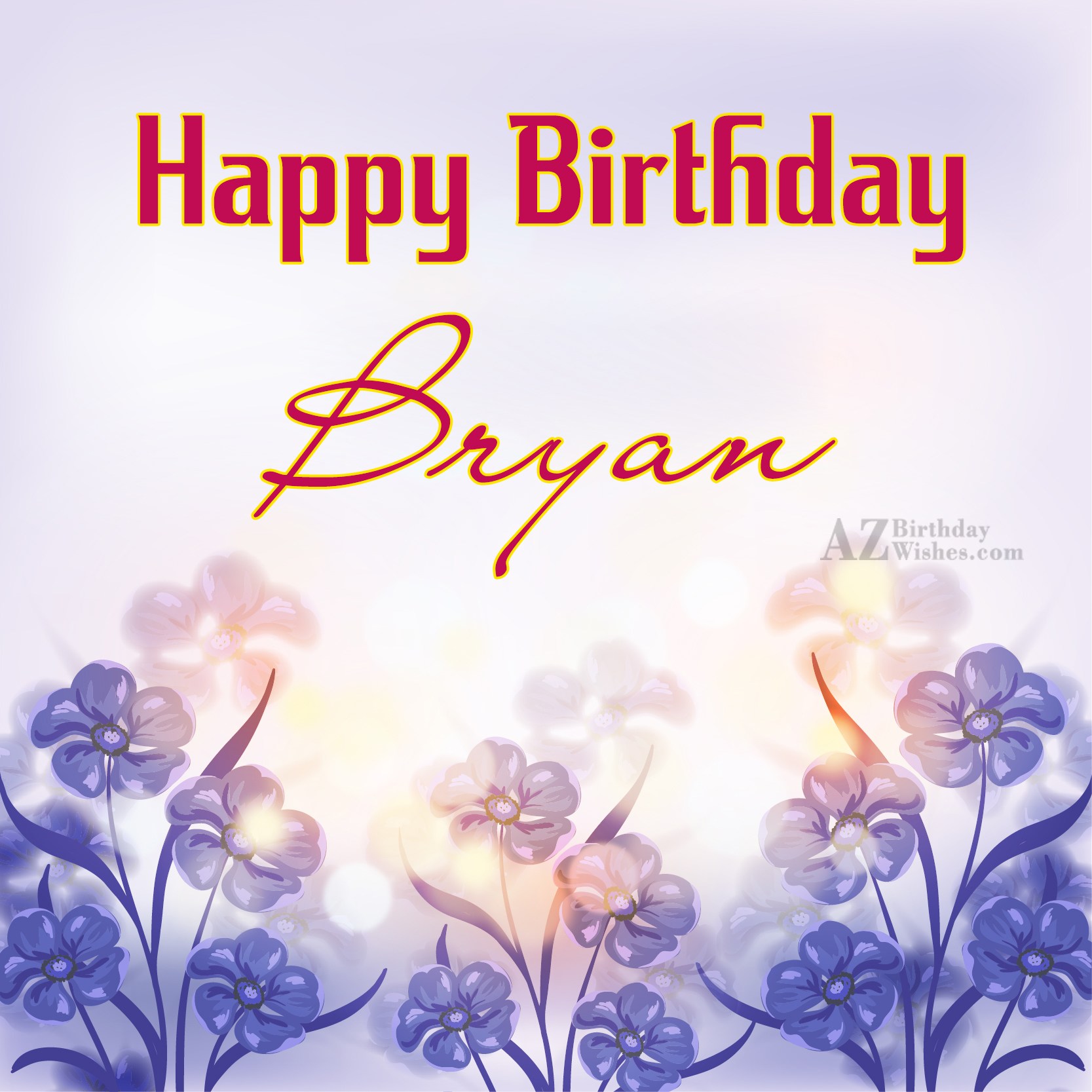 Happy Birthday Bryan.