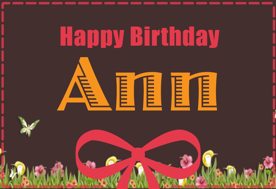 Birthday Ann - AZBirthdayWishes.com" //a. HTML Code. url=https://www.a...