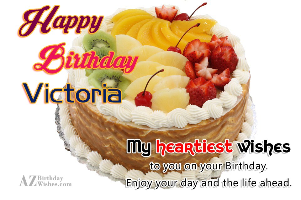 Happy Birthday Victoria Images : Happy Birthday Victoria Pos