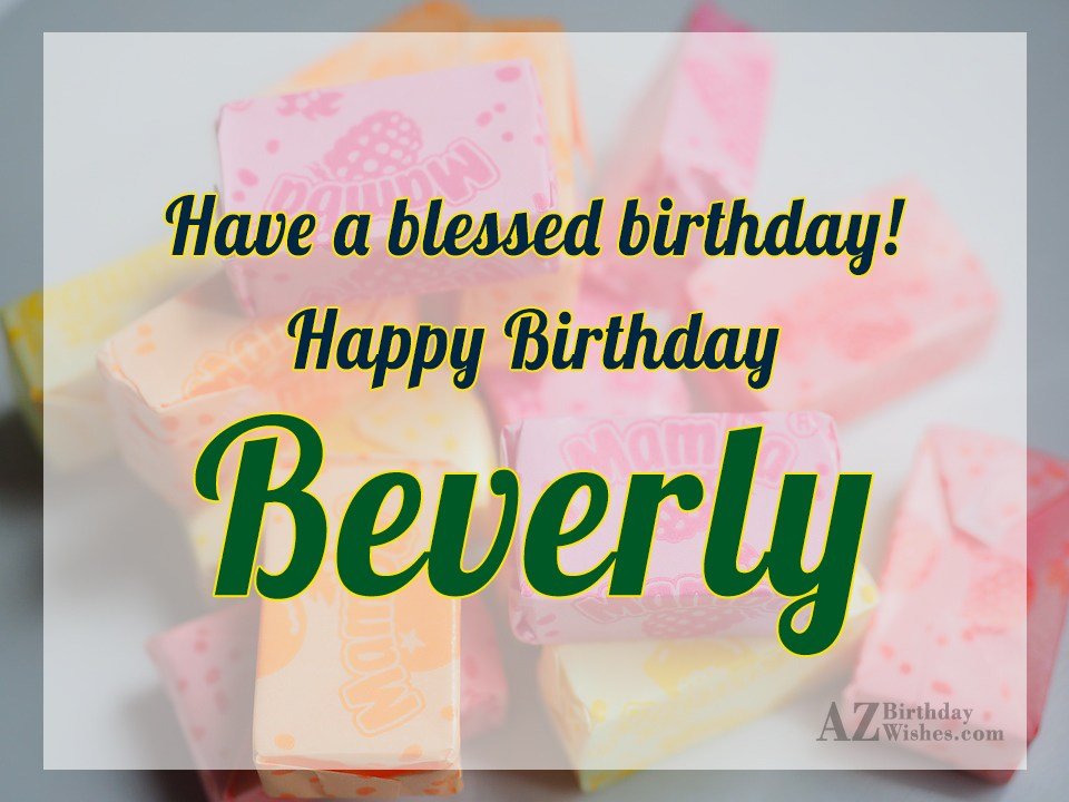 Happy Birthday Beverly, happy birthday sister in law images free