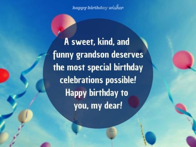 Birthday Wishes For Grandson - Birthday Images, Pictures ...